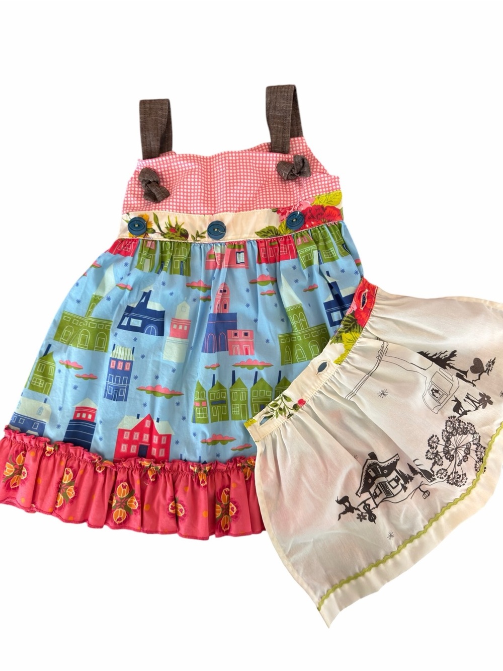 Matilda Jane whimsical Girls' Dress size 2T ski bum, bohemian - Picture 6 of 8